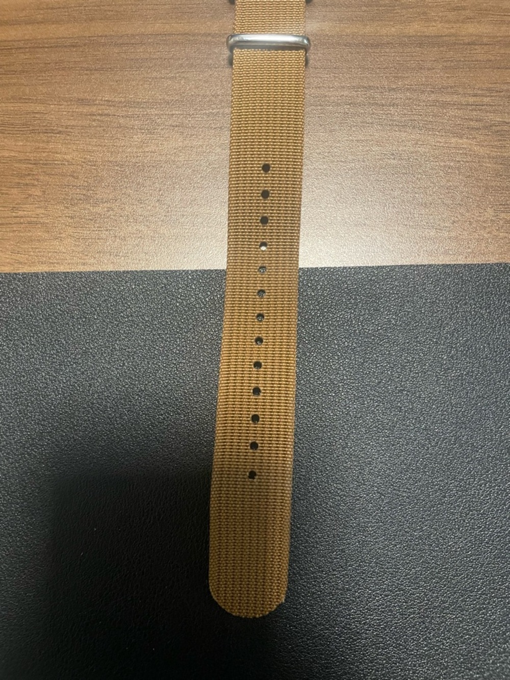 Timex Easy Reader Watch with Tan Nylon Strap - Picture 5 of 9